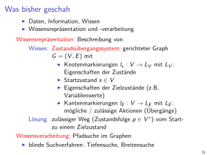 Wissensrepräsentation und -verarbeitung