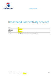 Broadband Connectivity Services