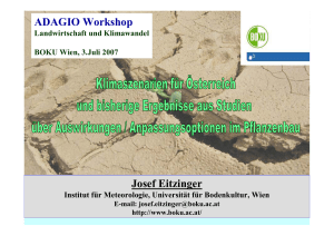 Josef Eitzinger ADAGIO Workshop