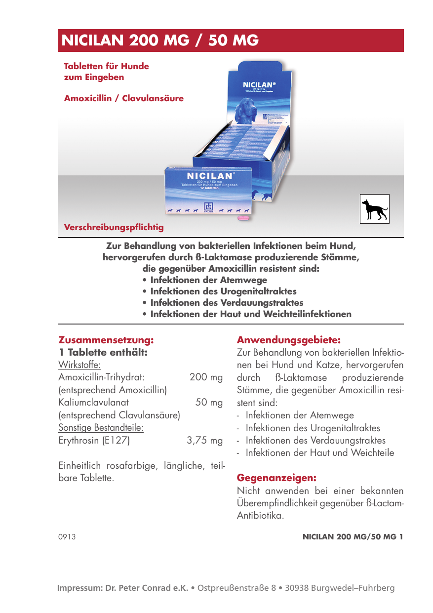 Clavaseptin Hund 50 Mg Clavaseptin Stockfotos Und Bilder Kaufen Alamy