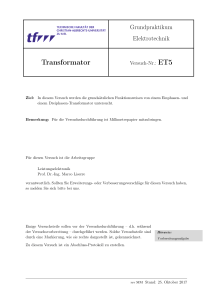 ET5 Transformator