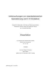 Material und Methoden - E-Dissertationen der Universität Hamburg