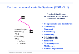 Betriebssysteme, Rechnernetze und verteilte Systeme II (BSRvS II)