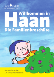 Die Familienbroschüre - Alleezwerge Familienzentrum Haan