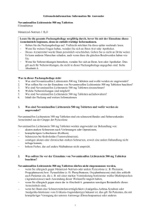 Information für Anwender Novaminsulfon Lichtenstein 500 mg