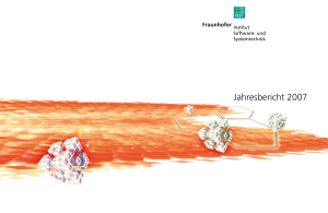 Jahresbericht 2007 - Fraunhofer ISST - Fraunhofer