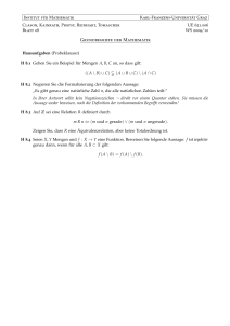 Grundbegriffe der Mathematik ((A \ B) ∪ C) ( A ∪ B ∪ C) \ (A ∩ C