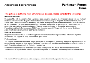 Parkinson-Forum, Unna Startseite