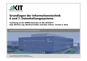 Datenhaltungssysteme - zur Homeseite von Torsten Neck