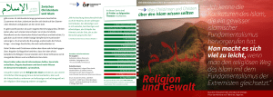 und Gewalt Religion - Katholische Aktion Erzdiözese Wien