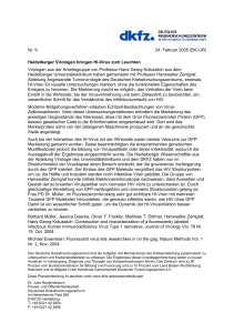 Nr. 9 24. Februar 2005 (BrC/JR) Heidelberger Virologen bringen HI