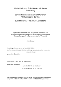 Kinderklinik und Poliklinik des Klinikums Schwabing