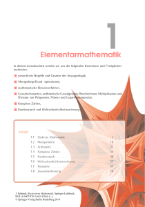 Elementarmathematik