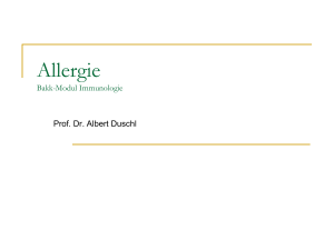 Allergie