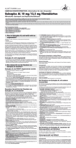 Quinaplus AL 10 mg/12,5 mg Filmtabletten