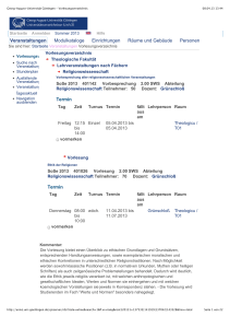 Georg-August-Universität Göttingen