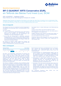 EUR - Baloise Fund Invest