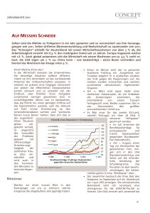 auf messers schneide - CONCEPT Vermögensmanagement GmbH