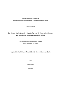 Universitätsmedizin Berlin DISSERTATION Der - diss.fu