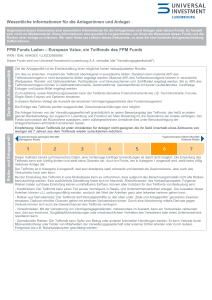 KID FPM Funds Ladon - European Value