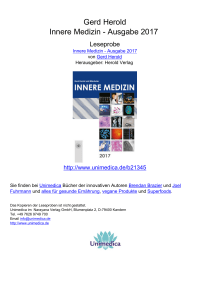 Gerd Herold Innere Medizin - Ausgabe 2017