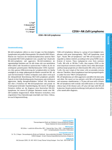 CD56+-NK-Zell-Lymphome