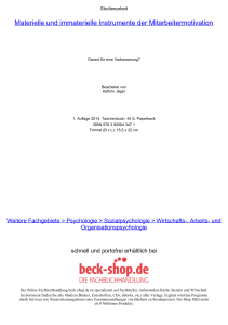 Materielle und immaterielle Instrumente der - Beck-Shop