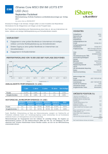iShares Core MSCI EM IMI UCITS ETF USD (Acc)