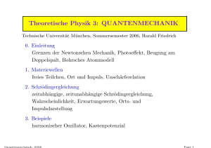 QUANTENMECHANIK