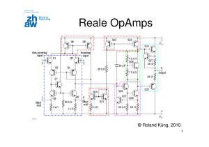 Reale OpAmps