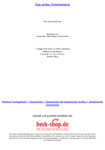 Das antike Griechenland - ReadingSample - Beck-Shop