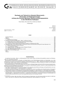 jahrbuch der geologischen bundesanstalt