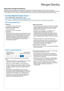 Key Investor Information