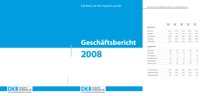 DKB – Geschäftsbericht 2008