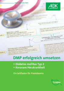 DMP erfolgreich umsetzen - AOK