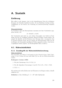 A. Statistik - I. Physikalisches Institut B, RWTH Aachen