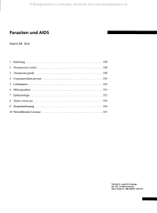 Parasiten und AIDS