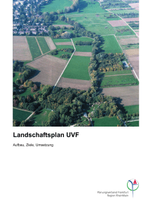 Landschaftsplan UVF