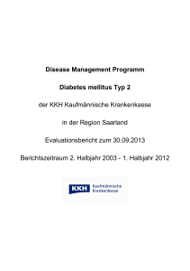 Evaluationskurzbericht: Saarland bis 30.09.2013