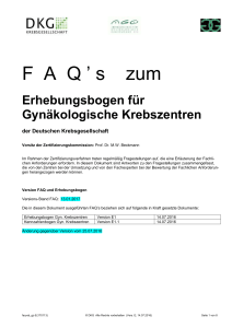 FAQ - OnkoZert