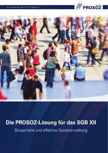 Die PROSOZ-Lösung für das SGB XII.indd