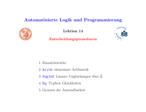 Automatisierte Logik und Programmierung