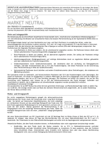 sycomore l/s market neutral