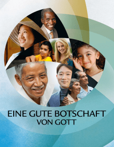 eine gute botschaft