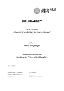 diplomarbeit