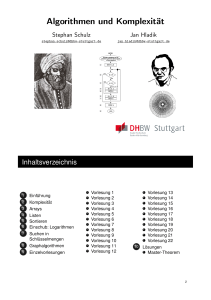 Algorithmen und Komplexität