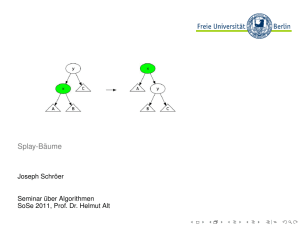 Splay-Bäume