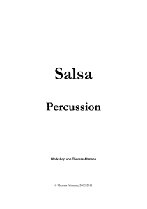 Salsa Percussion