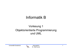 Informatik B - Universität Osnabrück