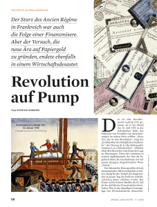 Revolution auf Pump